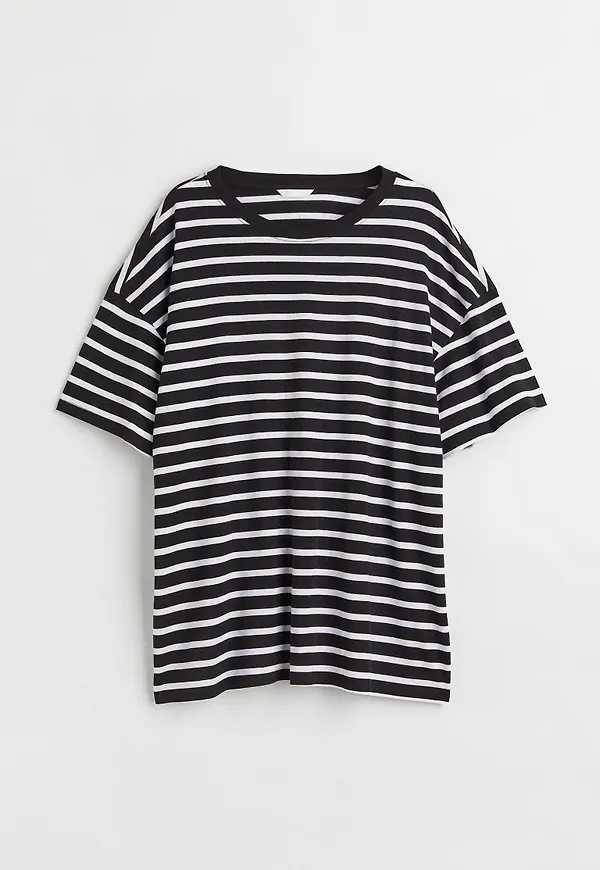 H & M - H & M+ Oversized t-shirt - Svart