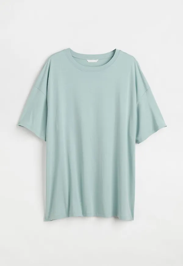 H & M - H & M+ Oversized t-shirt - Turkos