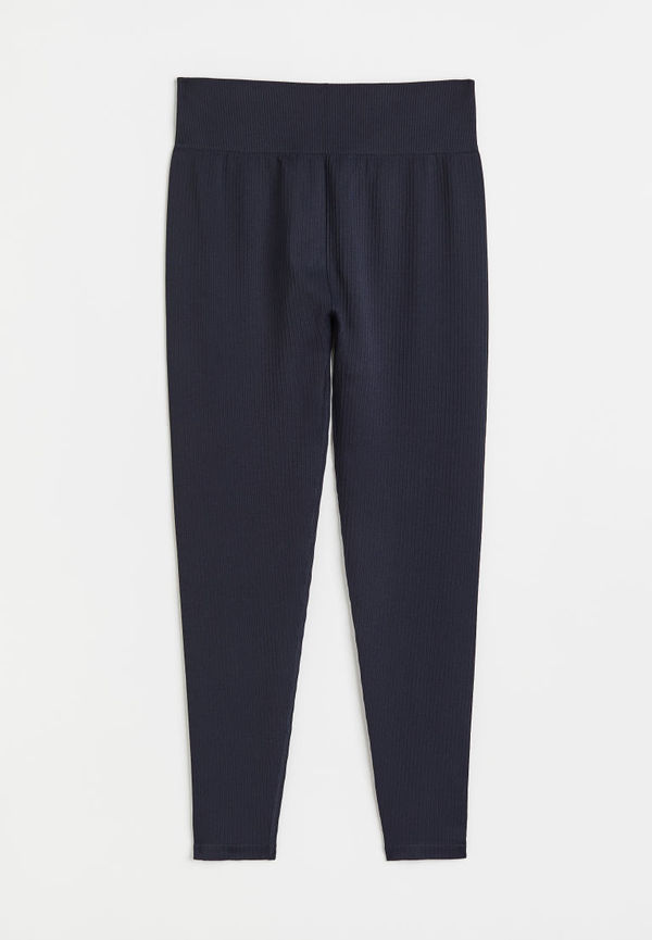 H & M - H & M+ Seamless träningstights - Blå