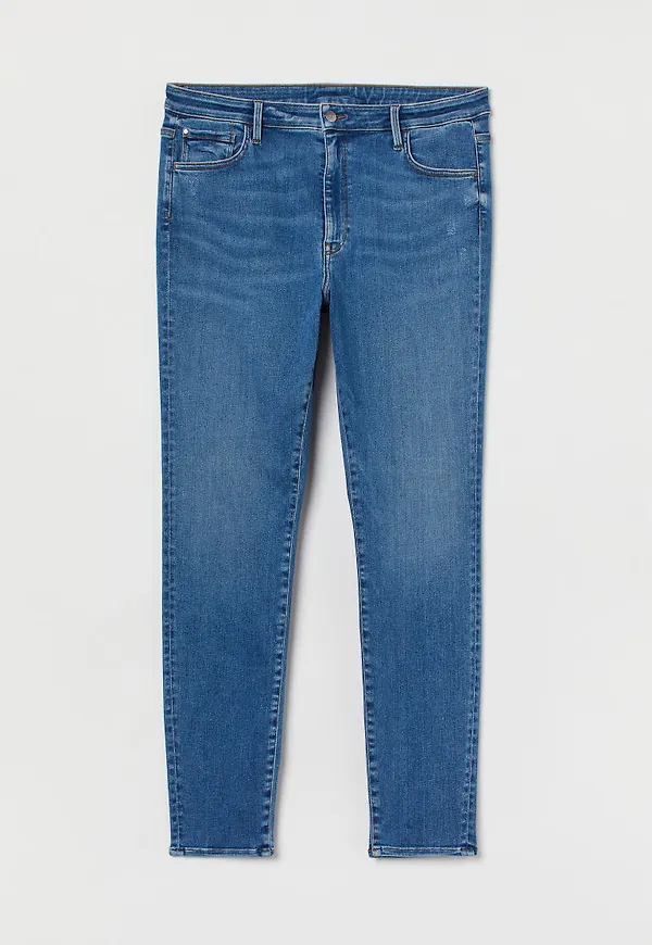H & M - H & M+ True To You Skinny High Jeans - Blå