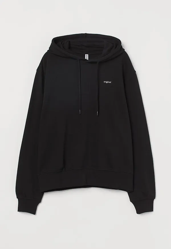 H & M - Hoodie - Svart