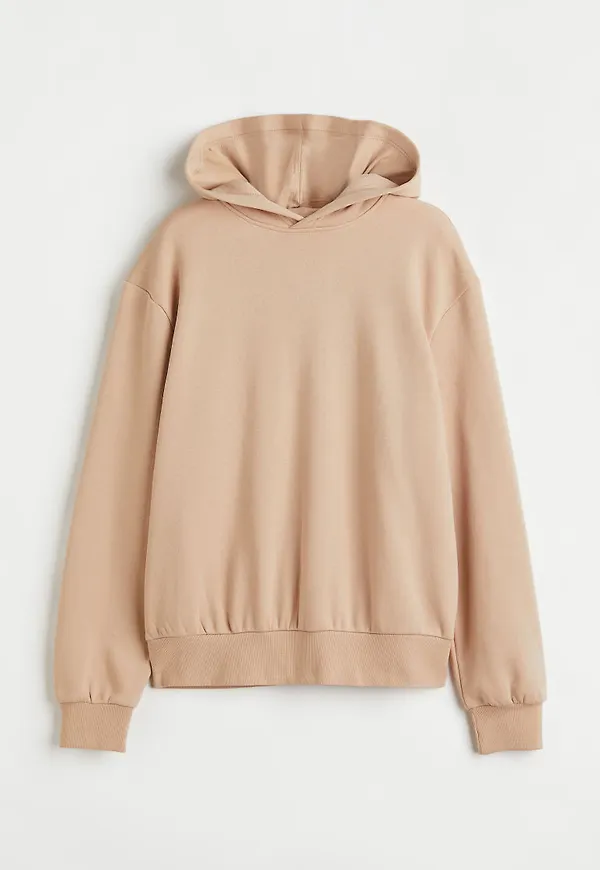 H & M - Huvtröja - Beige