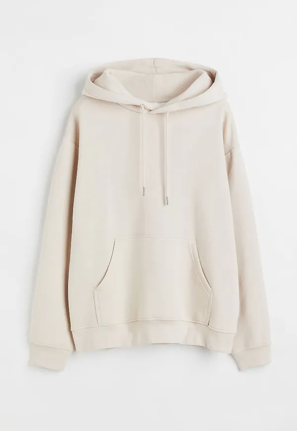 H & M - Huvtröja - Beige