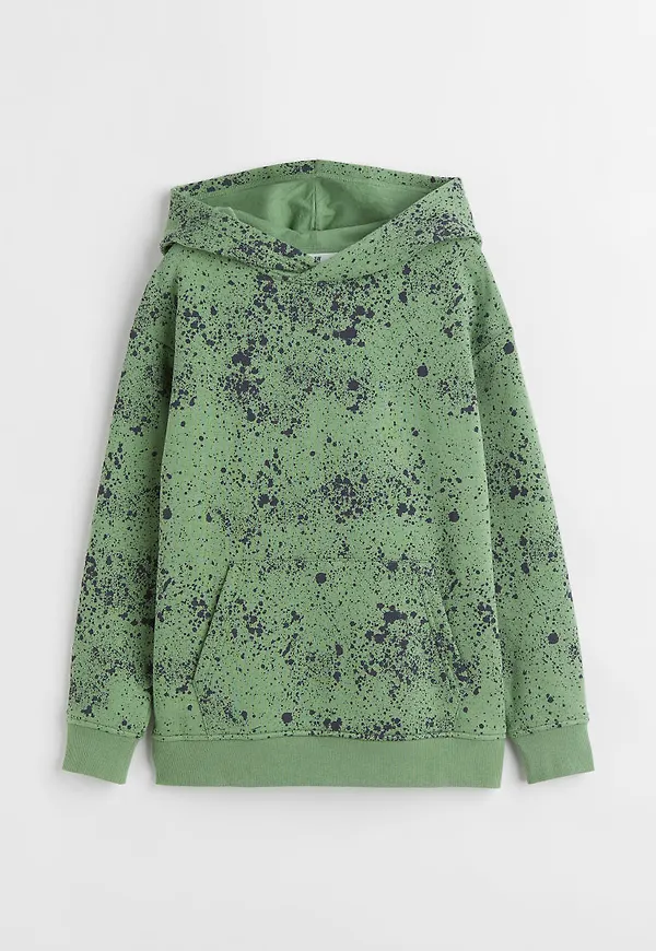 H & M - Huvtröja - Grön