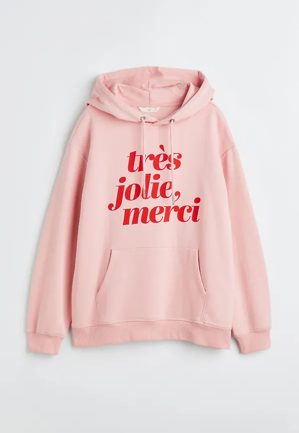 H & M - Huvtröja - Rosa