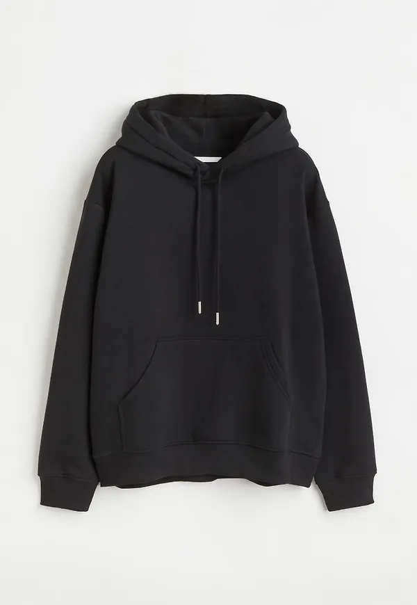 H & M - Huvtröja - Svart