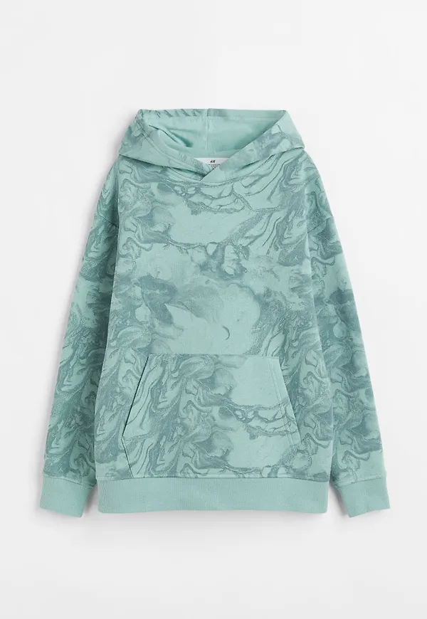 H & M - Huvtröja - Turkos