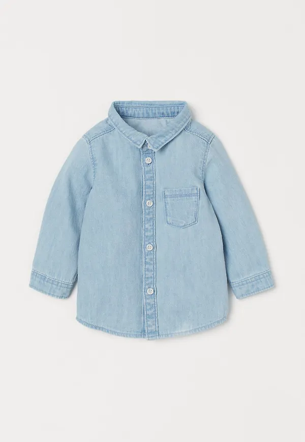 H & M - Jeansskjorta - Blå