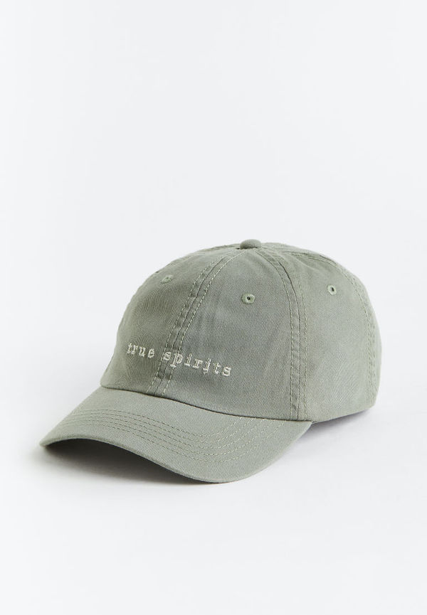 H & M - Keps i fleece - Grön