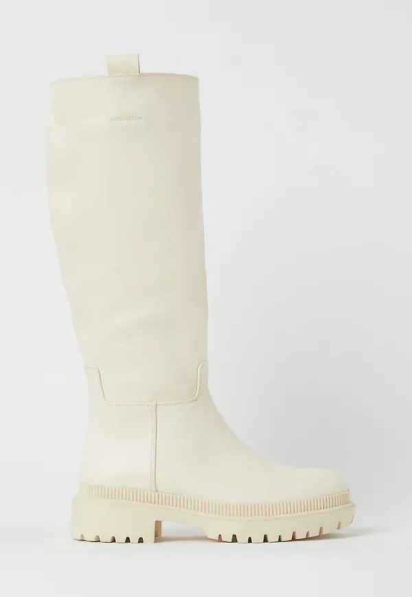 H & M - Knee-high boots - Beige