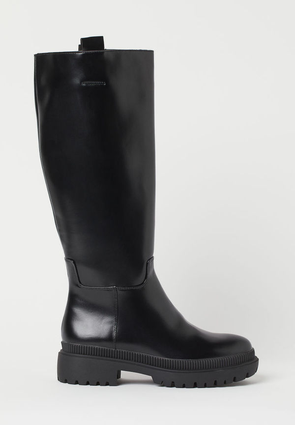H & M - Knee-high boots - Svart