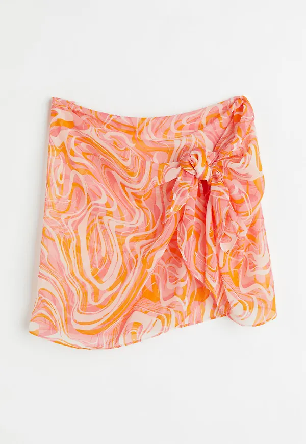 H & M - Kort sarong - Rosa