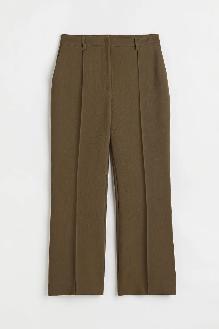 H & M - Kostymbyxa i ullmix - Grön