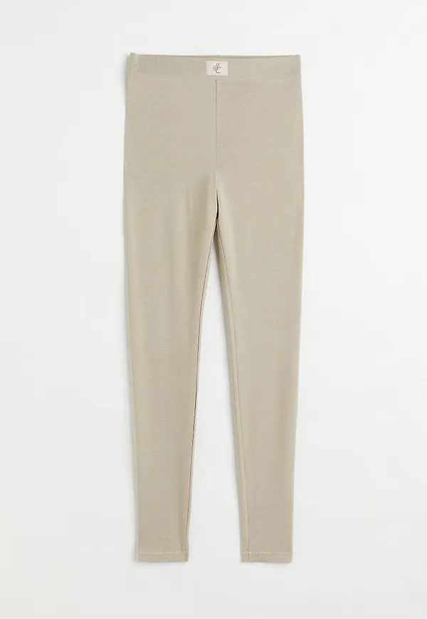 H & M - Leggings - Beige