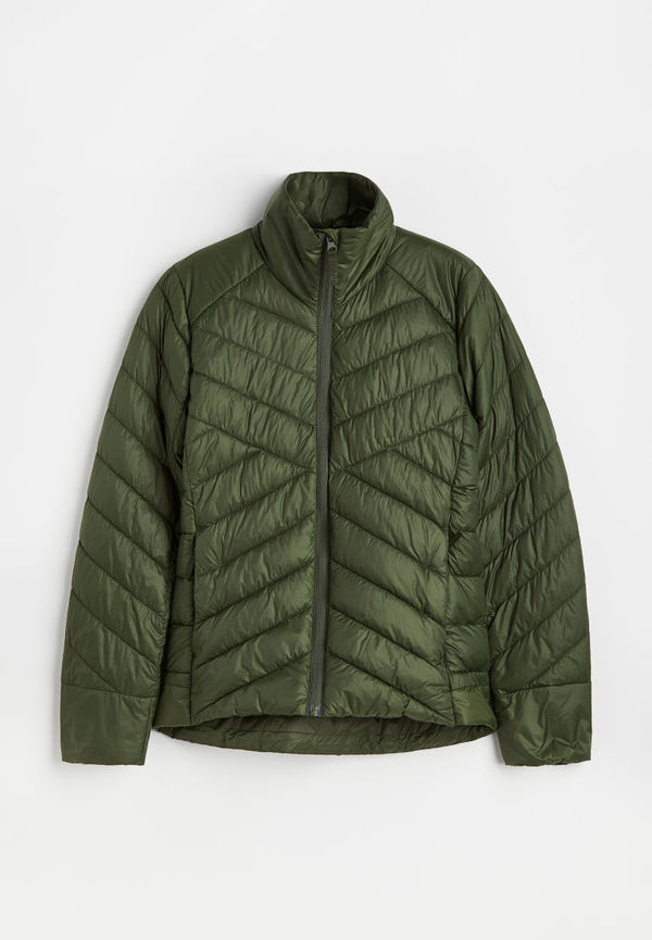 H & M - Lightweight insulated jacket - Grön
