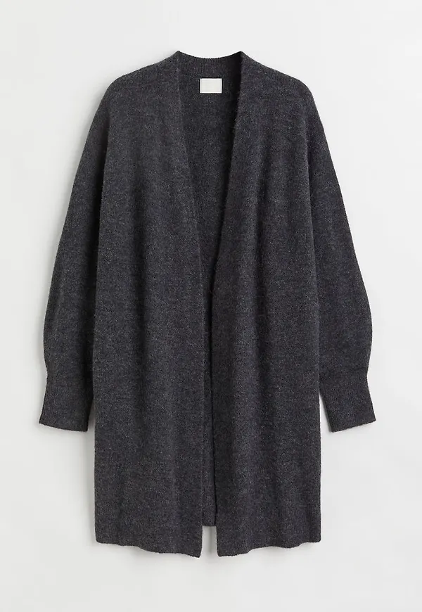 H & M - Long cardigan - Svart
