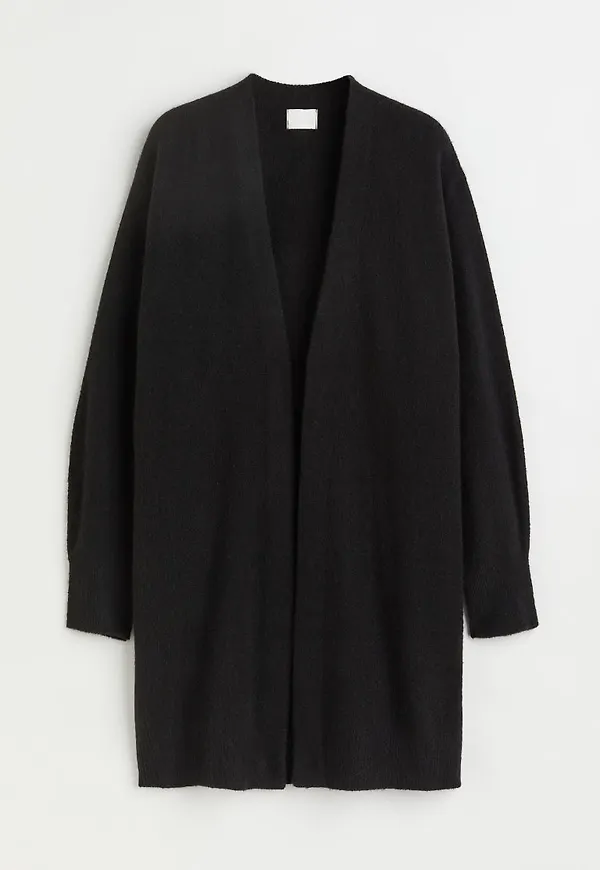 H & M - Long cardigan - Svart