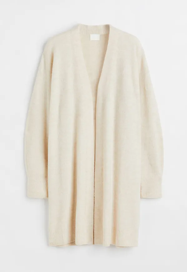 H & M - Long cardigan - Vit