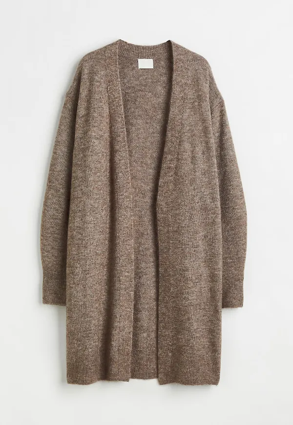 H & M - Lång kofta - Beige