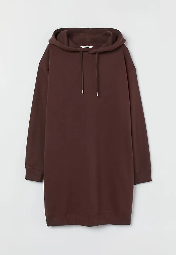 H & M - MAMA Sweatshirtklänning - Brun