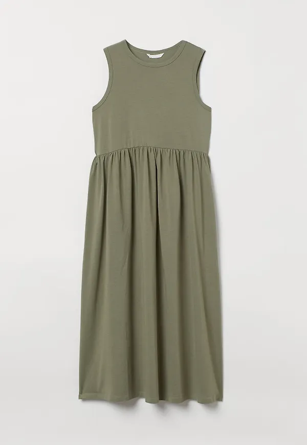 H & M - MAMA Tanktop-klänning - Grön