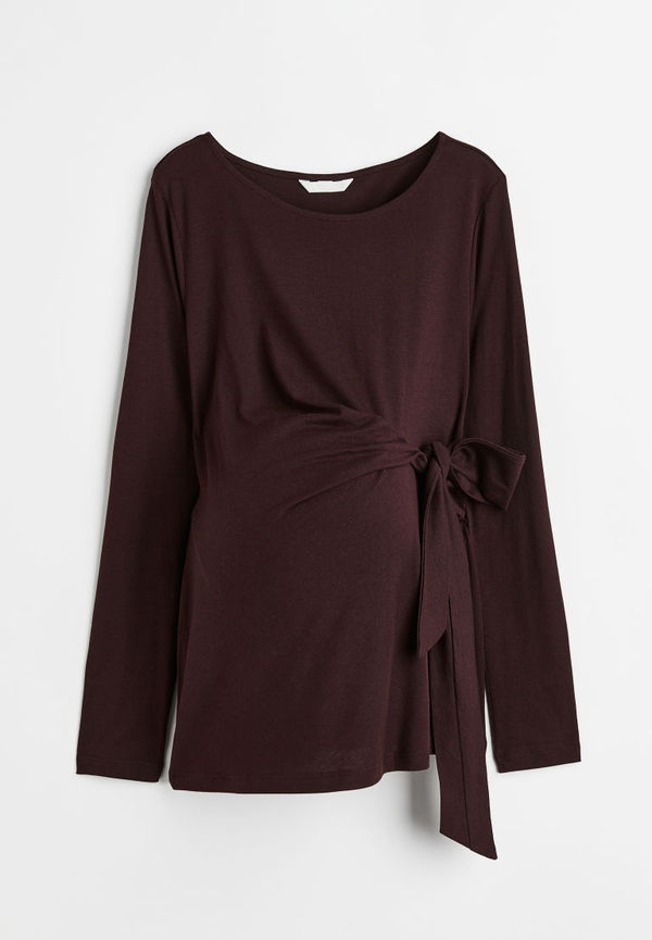 H & M - MAMA Topp i modalmix - Röd