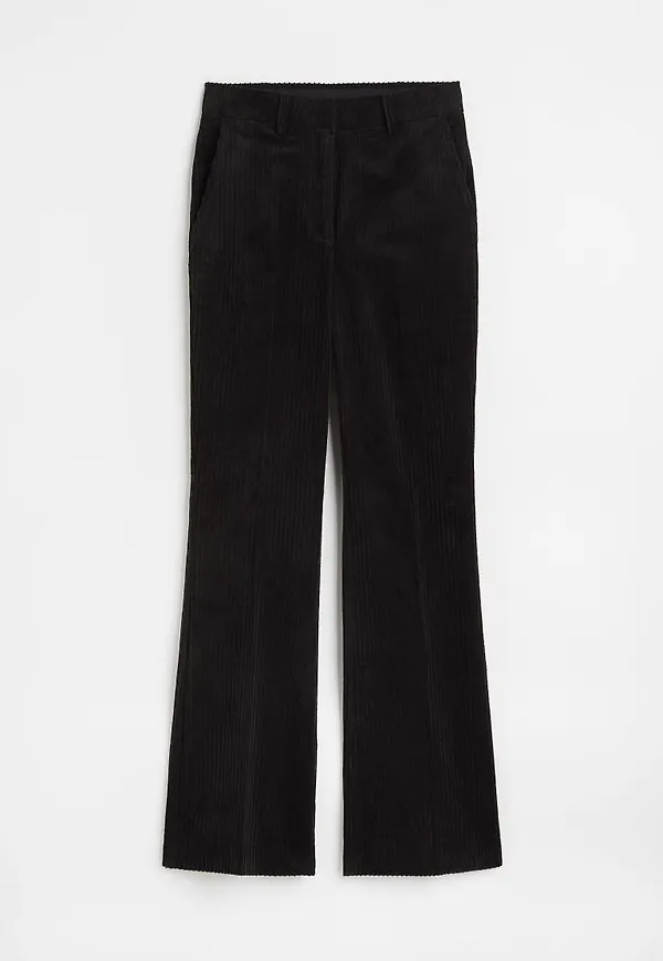 H & M - Manchesterbyxa - Svart