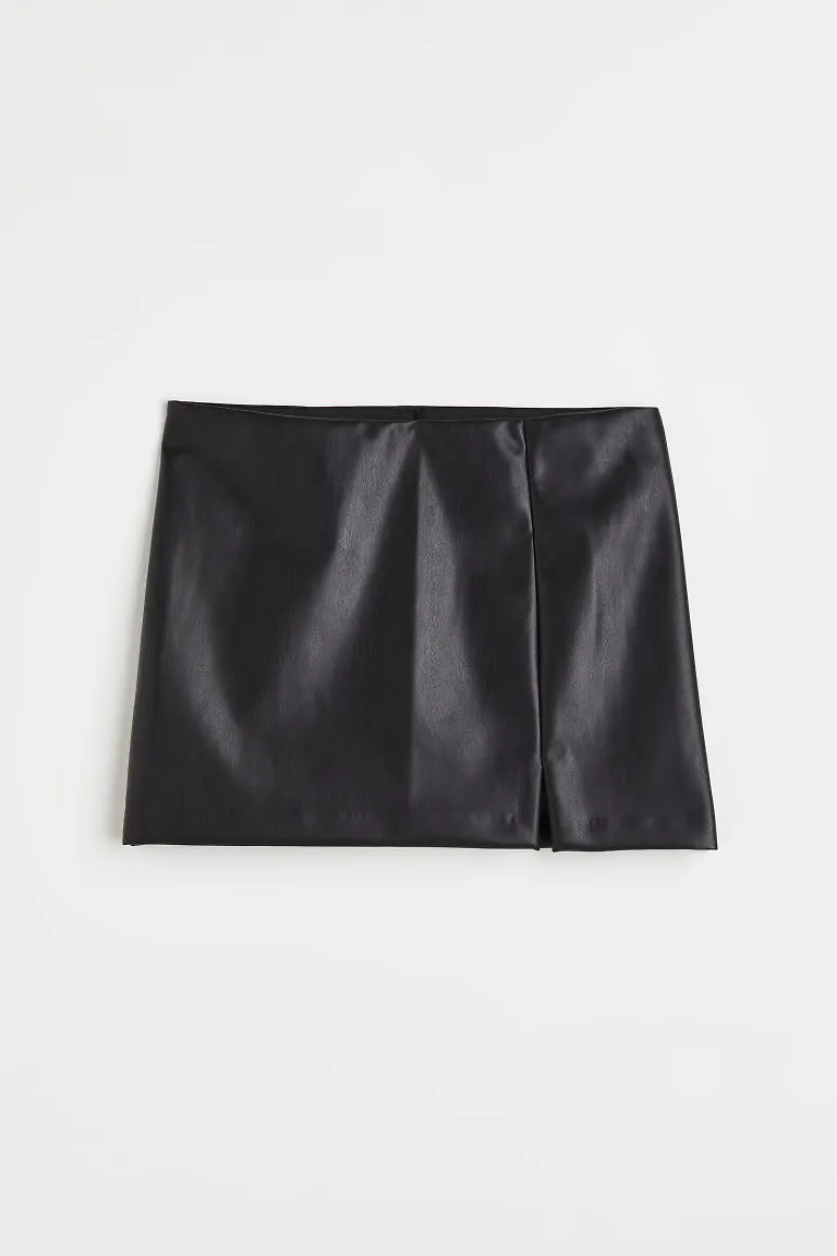 H & M - Minikjol - Svart
