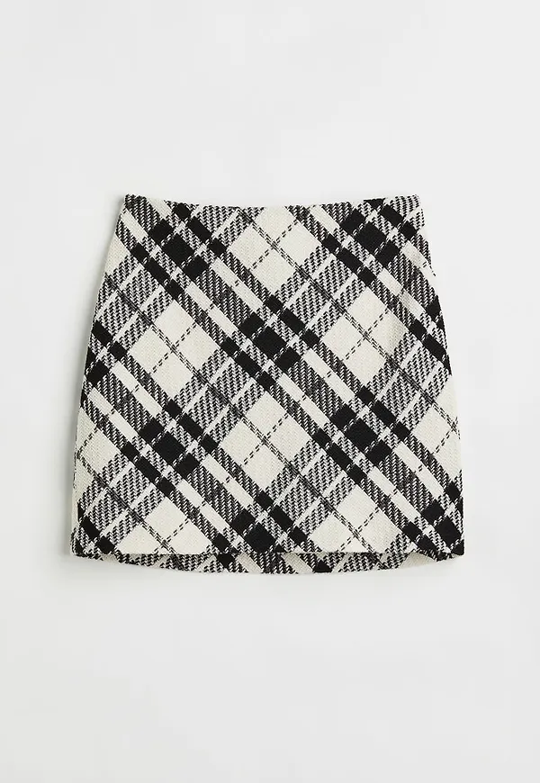 H & M - Minikjol - Svart