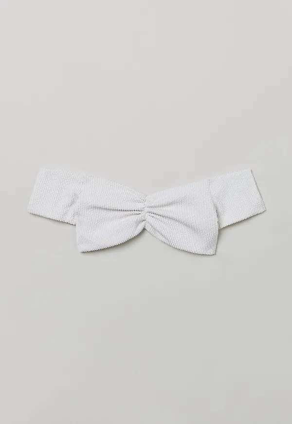 H & M - Off shoulder-bikinitopp - Vit