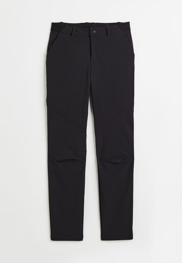 H & M - Outdoorbyxa med hög midja - Svart