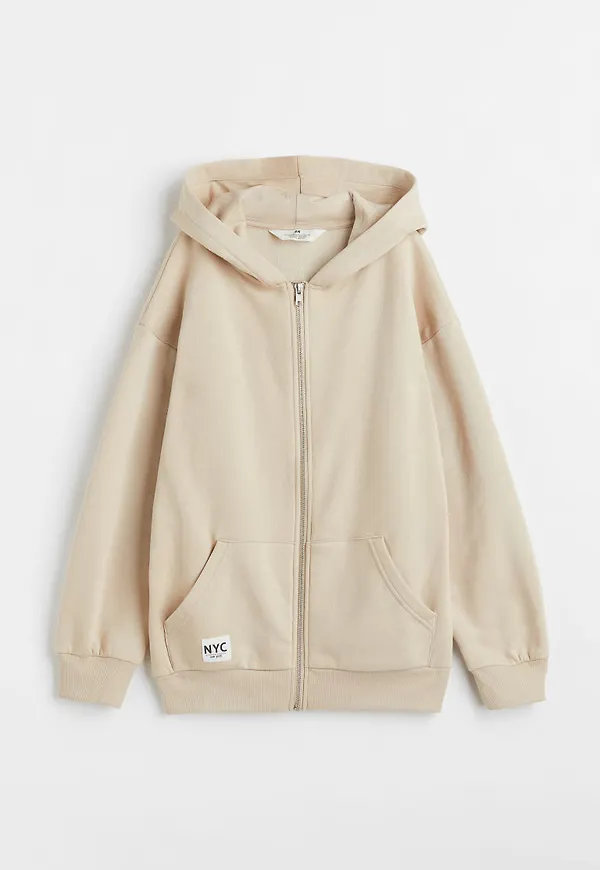 H & M - Oversized munkjacka - Beige