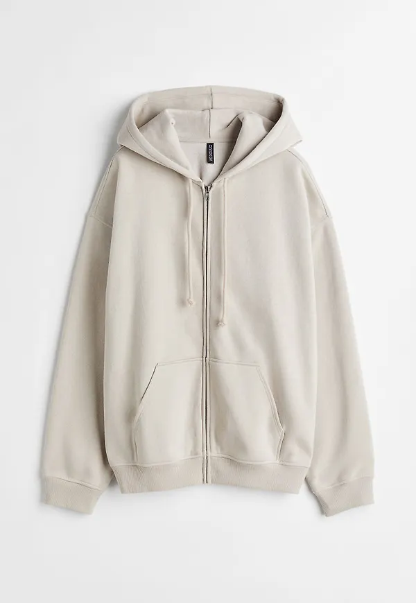 H & M - Oversized munkjacka - Brun