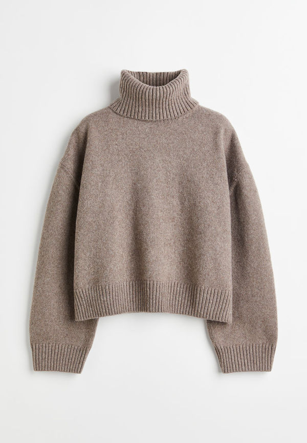 H & M - Oversized polotröja - Grå