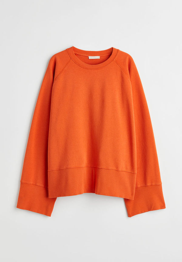 H & M - Oversized sweatshirt - Orange