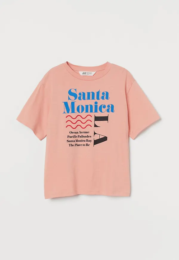 H & M - Oversized t-shirt - Orange