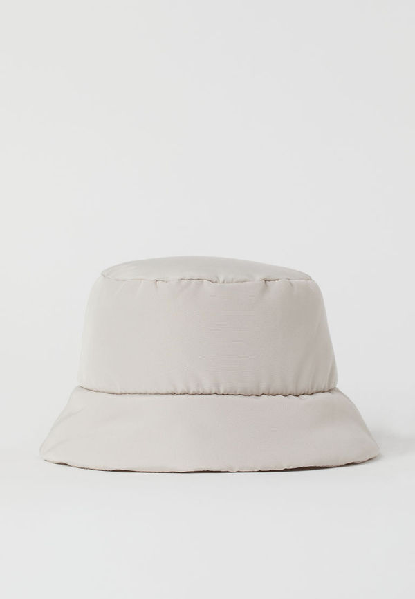 H & M - Padded bucket hat - Brun