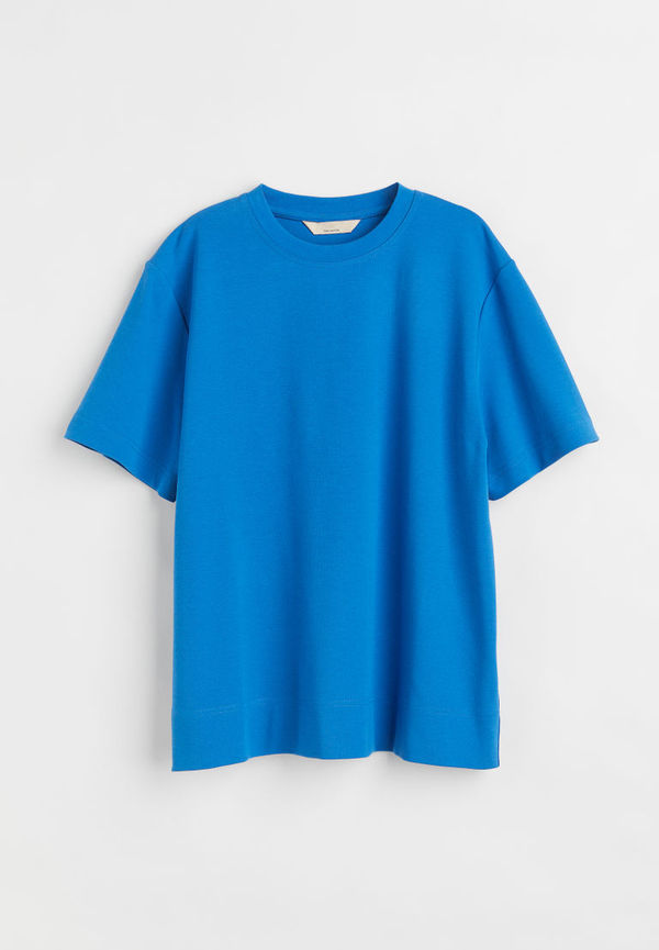 H & M - Pima cotton T-shirt - Blå