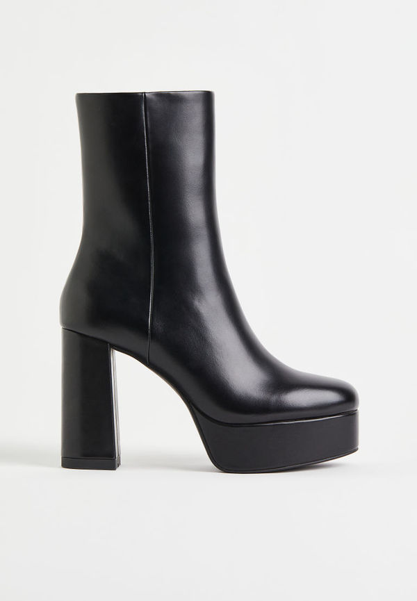 H & M - Platåkängor - Svart