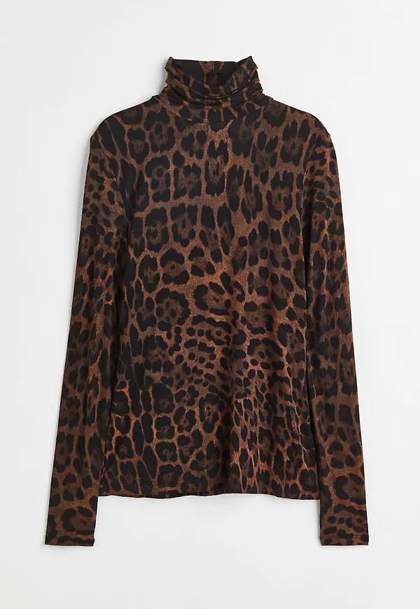 H & M - Polotröja - Brun