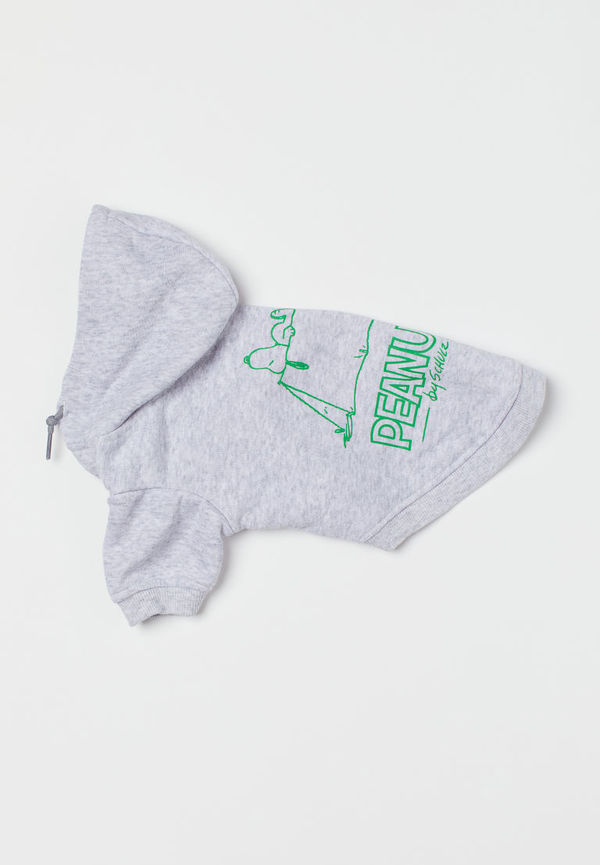 H & M - Printed dog hoodie - Grå