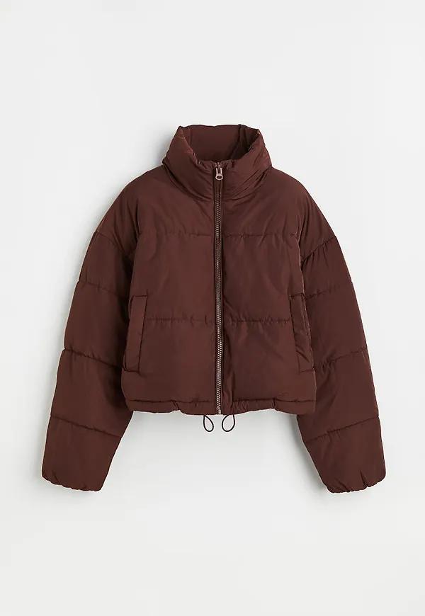 H & M - Pufferjacka - Brun