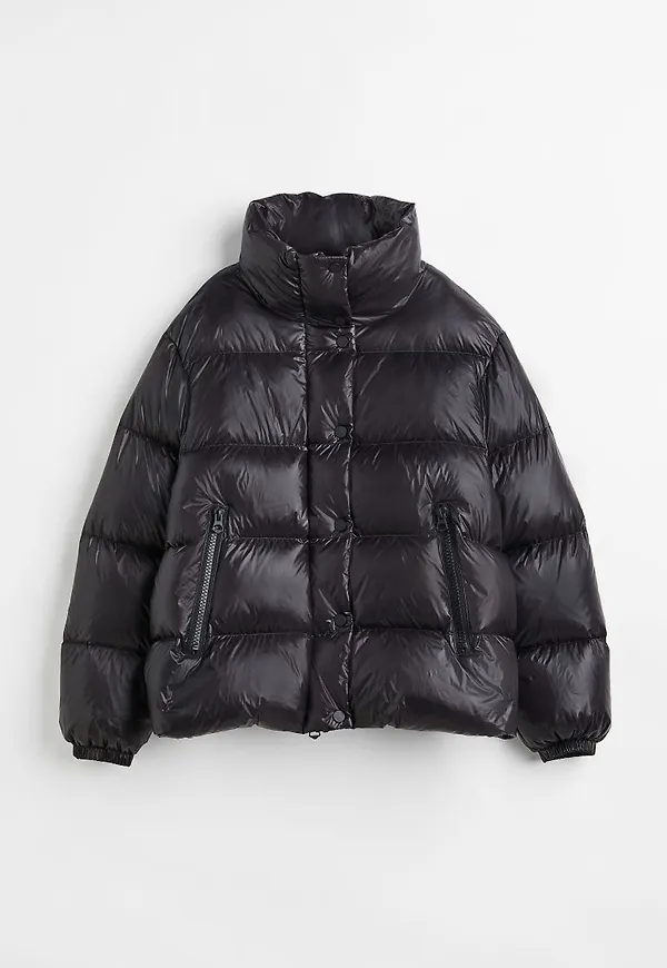 H & M - Pufferjacka - Svart