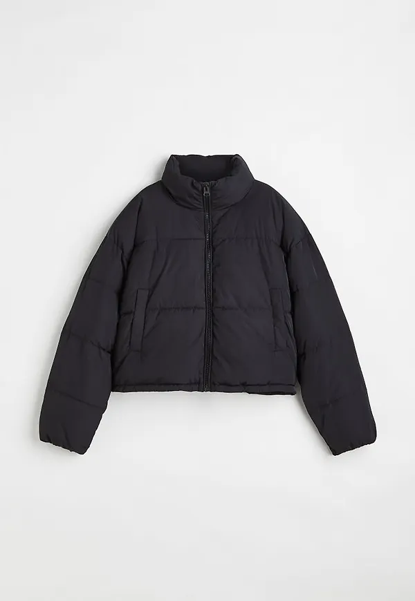 H & M - Pufferjacka - Svart