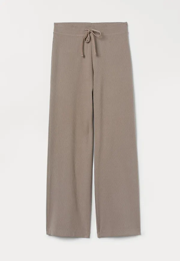 H & M - Ribbad byxa - Brun