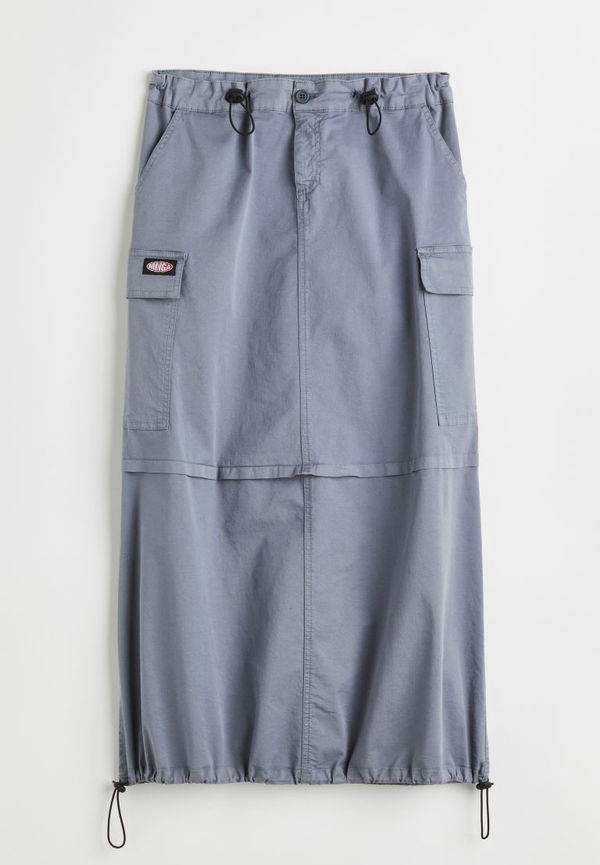 H & M - Ruby Stone Maxi Skirt - Blå