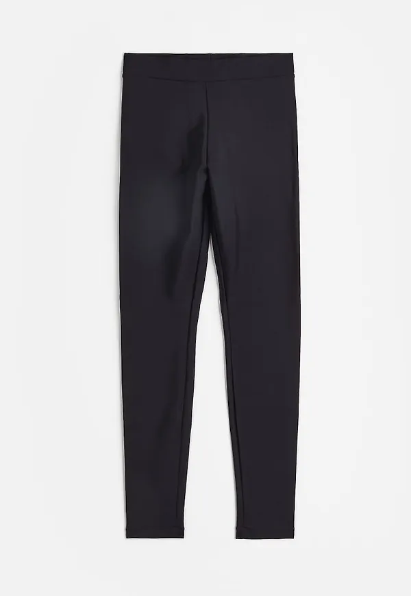H & M - Scuba Leggings - Svart