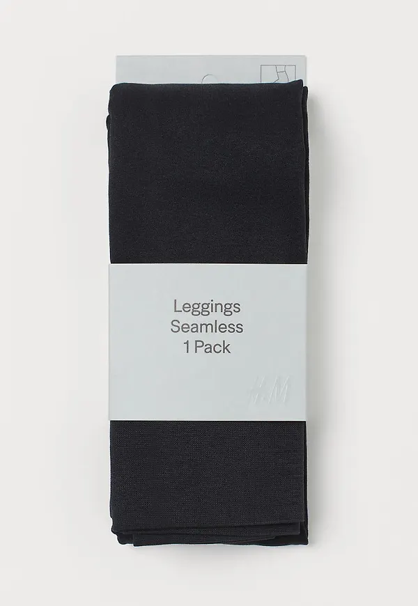 H & M - Seamless leggings - Svart