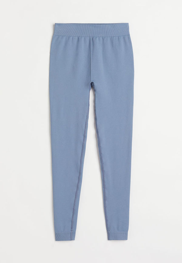 H & M - Seamless sports tights - Blå