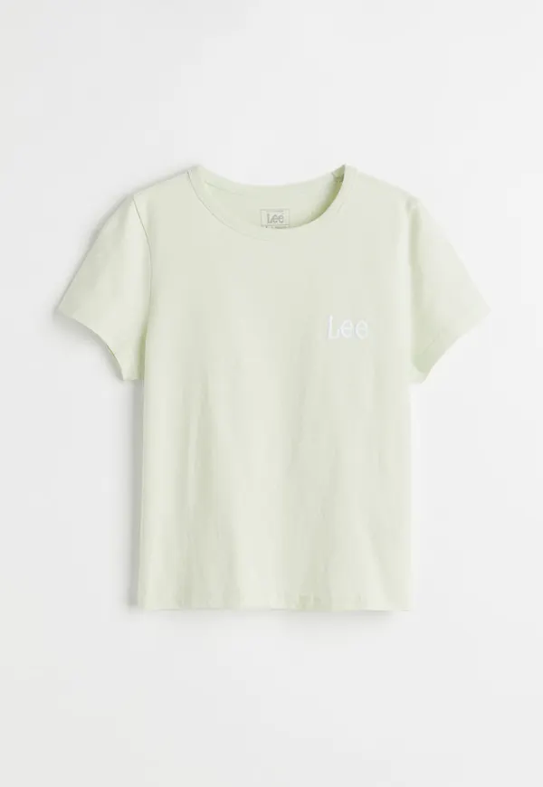 H & M - Shrunken T-shirt - Grön